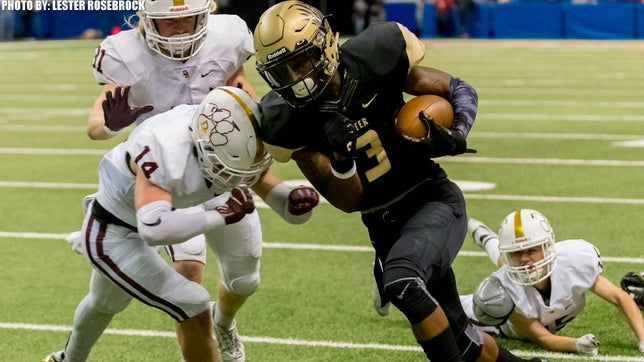High school football highlights of the Oklahoma Sooners' CeeDee Lamb during his senior season at Foster (TX).