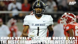 4-star cornerback Chris Steele is a savage