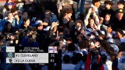 HIGHLIGHTS: Cleveland beats La Cueva 75-61 in highest scoring New Mexico 11-man state championship game