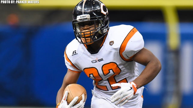 Highlights of the Kansas City Chiefs Clyde Edwards-Helaire during his senior season at Catholic-B.R. (LA).