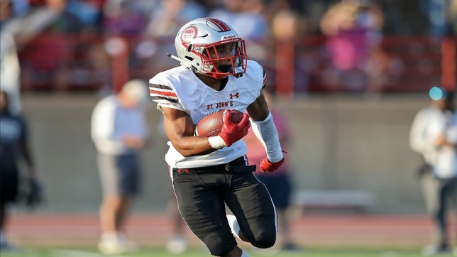 Senior season highlights of St. John's (DC) starting running back Jamar Curtis.