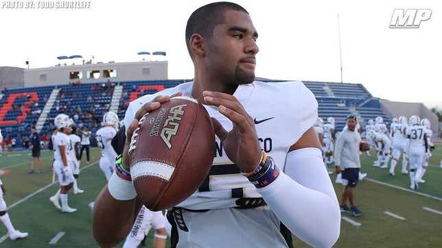 Highlights of St. John Bosco's (CA) 5-star quarterback DJ Uiagalelei through his first four games.