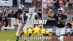 5-star QB DJ Lagway GOES OFF in season opener