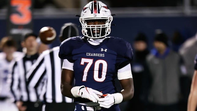 Sophomore season highlights of Providence Day's (Charlotte, NC) 5-star offensive tackle David Sanders Jr. He is the top-rated player in the Class of 2025 and was a first team selection on the 2022 MaxPreps Sophomore All-America Team.