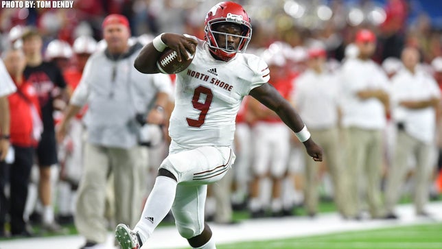 Junior highlights of North Shore's (TX) 4-star quarterback Dematrius Davis Jr.