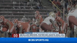 Mater Dei's Elijah Brown GOES OFF, throws for 372 yards and 7 touchdowns