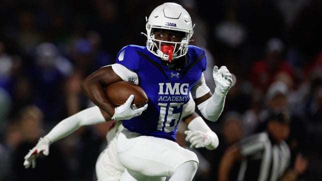 Highlights of IMG Academy's (Bradenton, FL) freshman wide receiver Eric McFarland.