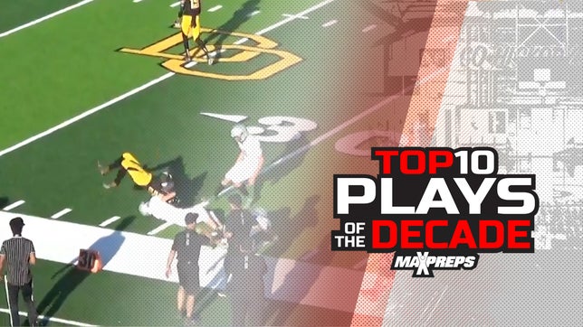 Looking back at the best football plays of the past 10 years. There were plenty of other plays and moments that gave these a run for their money.