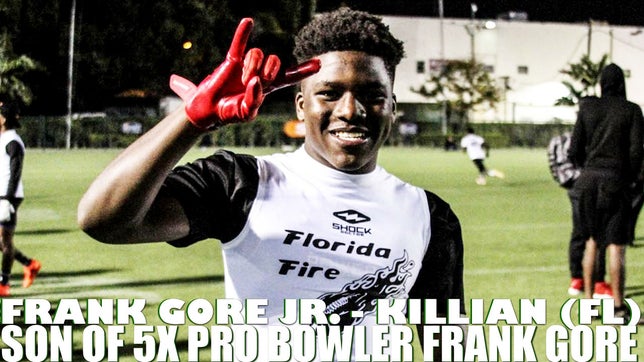 Junior highlights of Killian's (FL) 3-star running back Frank Gore Jr. He is the son of the Buffalo Bills' Frank Gore.
