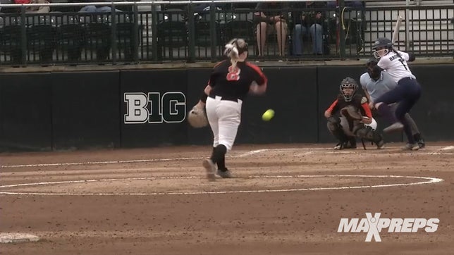 Highlights of softball pitcher Gabi Salo from Escanaba (Mich.)