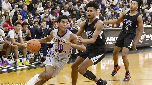 View slideshow of Montverde Academy's (Fla.) 65-57 victory over University School (Fla.) in the quarterfinals of the GEICO Nationals in New York City. Photos by Steven Ryan