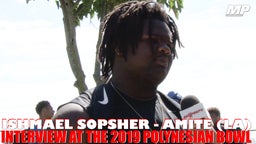Ishmael Sopsher interview at the Polynesian Bowl