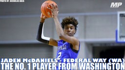 5-star Jaden McDaniels highlights