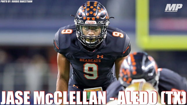 Junior highlights of Aledo's (TX) 5-star running back Jase McClellan.