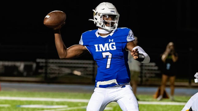 Highlights of IMG Academy's (Bradenton, FL) eighth-grade quarterback Jayden Wade. The Class of 2028 prospect has already landed nearly 10 FBS offers.