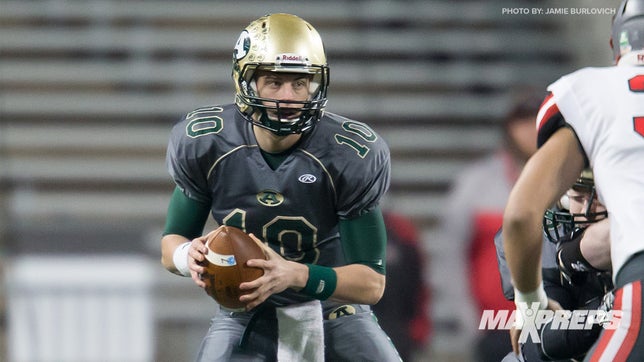 High school football highlights of Joe Burrow from Athens (OH) - Class of 2015