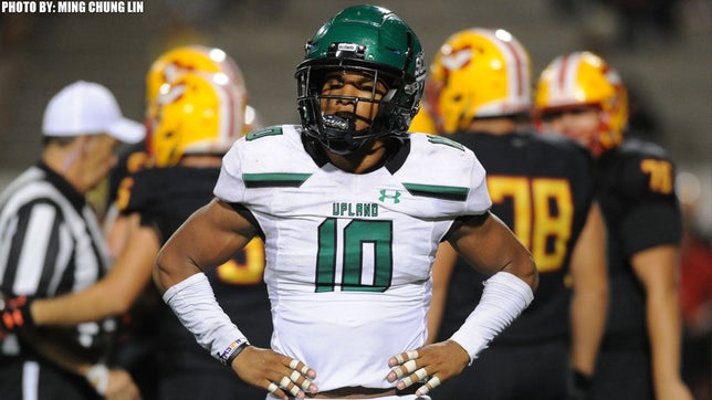 Senior highlights of Upland's (CA) 5-star linebacker Justin Flowe.