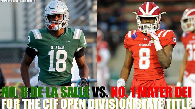 MaxPreps' National Football Editor Zack Poff and MaxPreps' personality Myckena Guerrero break down the CIF Open Division state championship game between No. 1 Mater Dei and No. 8 De La Salle.