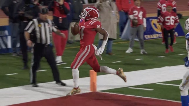 Highlights of No. 1 Mater Dei's (Santa Ana) 44-7 win over Serra (San Mateo) in the CIF Open Division state championship.