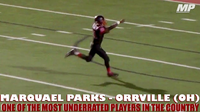 2018 highlights of Orrville's (OH) Marquael Parks.
