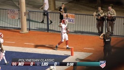 HIGHLIGHTS: No. 1 Mater Dei (CA) beats Liberty (NV) 49-7 at Polynesian Football Classic