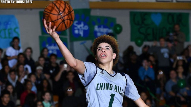 Highlights of LaMelo Ball's 92-point game in a 146-123 win over Los Osos during his sophomore season.