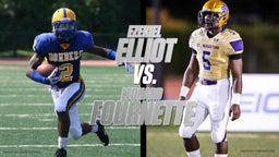Ezekiel Elliott and Leonard Fournette high school highlights