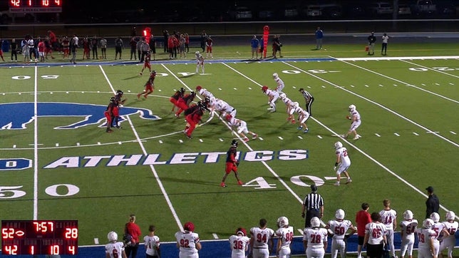 Highlights of South Park's (Buffalo, NY) senior running back Adam Nunes breaking the New York state record rushing for 593 yards in a 58-28 win over Iroquois (Elma, NY). He also had seven touchdowns.