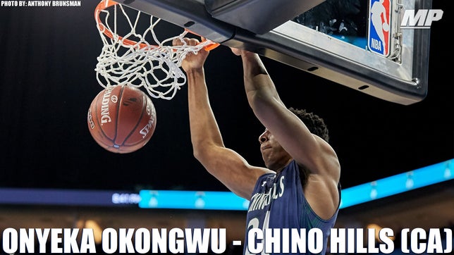 Senior highlights of Chino Hills' (CA) 5-star center Onyeka Okongwu.