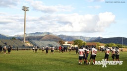 Impressive high school football stadium in Hawaii