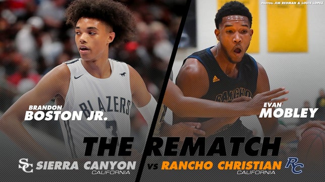 With the rematch on Saturday, view slideshow of images from Rancho Christian's 85-81 victory over Sierra Canyon on Dec. 30.
