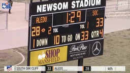 HIGHLIGHTS: South Oak Cliff UPSETS three-time defending Texas state champs Aledo 33-28