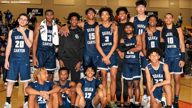 Sierra Canyon advances to second round of the Classic at Damien behind double-doubles from Brandon Boston Jr. and Shy Odom in front of LeBron James.