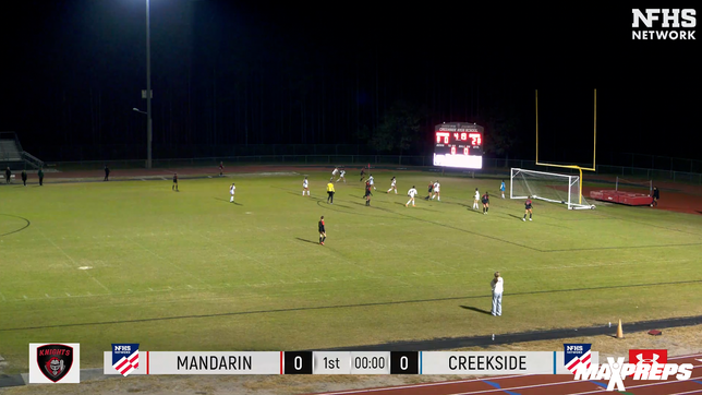 Highlights of Creekside (St. Johns, FL) Varsity Girls soccer team defeating Mandarin high school (Jacksonville, FL) 8-0.
