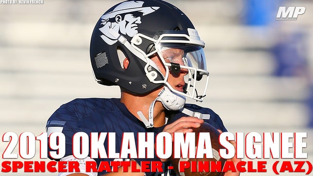 Senior highlights of Pinnacle's (AZ) 5-star quarterback Spencer Rattler, a 2019 Oklahoma signee.