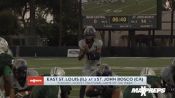 High school football: No. 3 St. John Bosco (CA) vs. East St. Louis (IL) preview on CBS HQ