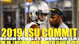 2019 LSU commit Derek Stingley highlights