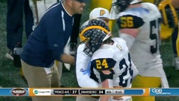 HIGHLIGHTS: Three weeks after breaking collarbone BAILEY STOCKTON GOES OFF in Georgia state championship