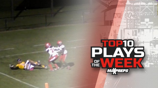 Amazing grabs, stiff-arm download the sideline, and a hustle plays leads this week's best high school football plays