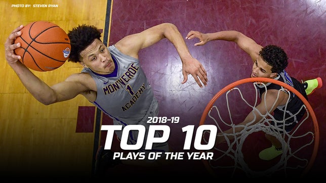 Chris Stonebraker breaks down the 10 best high school basketball plays in the country from this season.