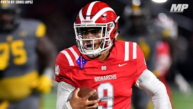Four new teams join this week's Power 25 high school football rankings presented by Powerade and No. 1 Mater Dei (CA) flexed its muscle beating then No. 2 St. Frances Academy (MD) 34-18.