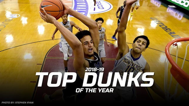 Watch the top dunks of the 2018-19 season are showed.