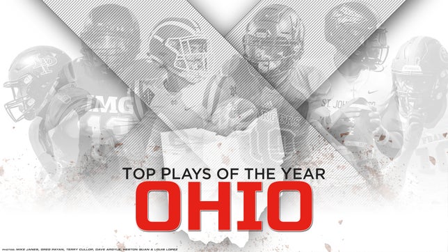 Break down the top 5 best high school football plays in Ohio from last weekend.