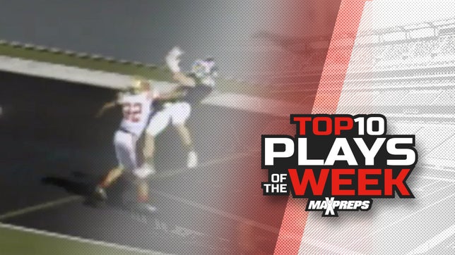 Steve Montoya and Chris Stonebraker start your week off right with the 10 best high school football plays in the country from Week 5 competition.