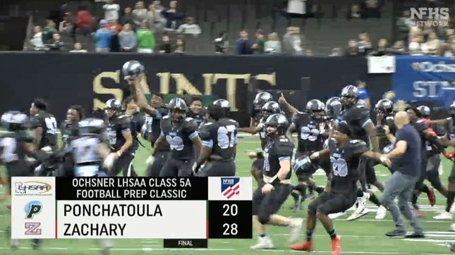 Highlights of Zachary's 28-20 win over Ponchatoula in the Louisiana 5A state championship. Eli Holstein threw for two scores and added a rushing touchdown.