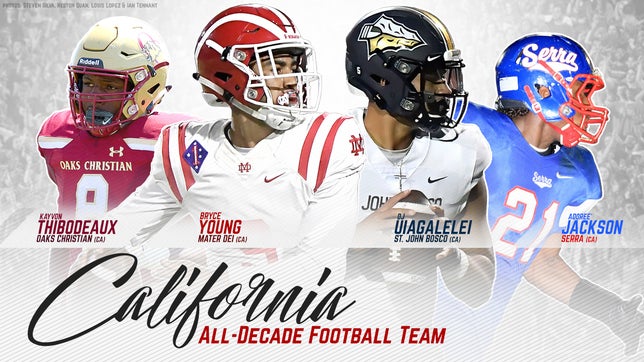 A look at the first team selections on the California All-Decade squad.