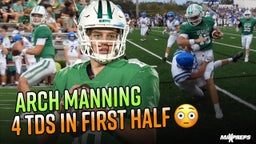HIGHLIGHTS: Arch Manning goes off in season opener for Newman