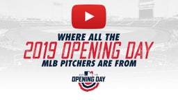 Where all the 2019 Opening Day MLB Pitchers are From