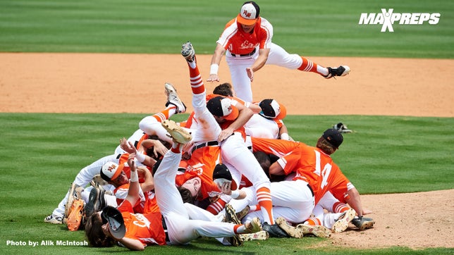 May 13, 2019:  Harvard-Westlake (Studio City, Calif.) raised a cheer and IMG Academy (Bradenton, Fla.) let out a collective sigh after the Wolverines defeated Orange Lutheran (Orange, Calif.) in the third round of the Southern Section Division 1 playoffs last week.
