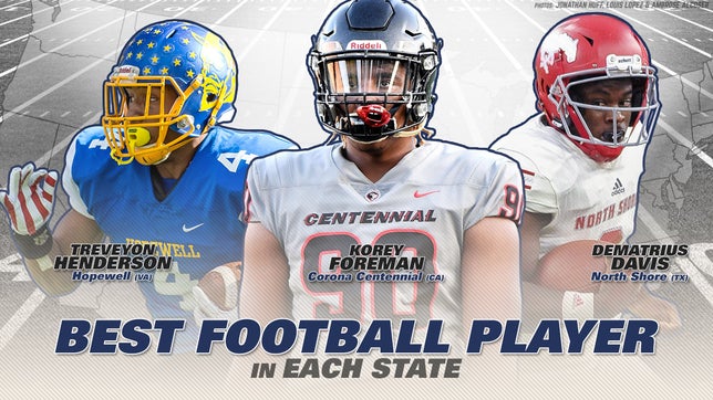 A look at some of the best high school football players in each state heading into the 2020 season. For the complete list just go to MaxPreps.com.